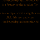 HeadsUpDisplayPrototype