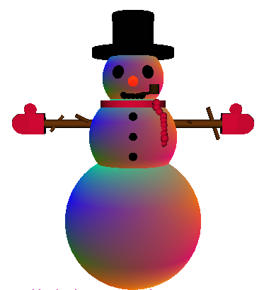 PixelTexture Snowman